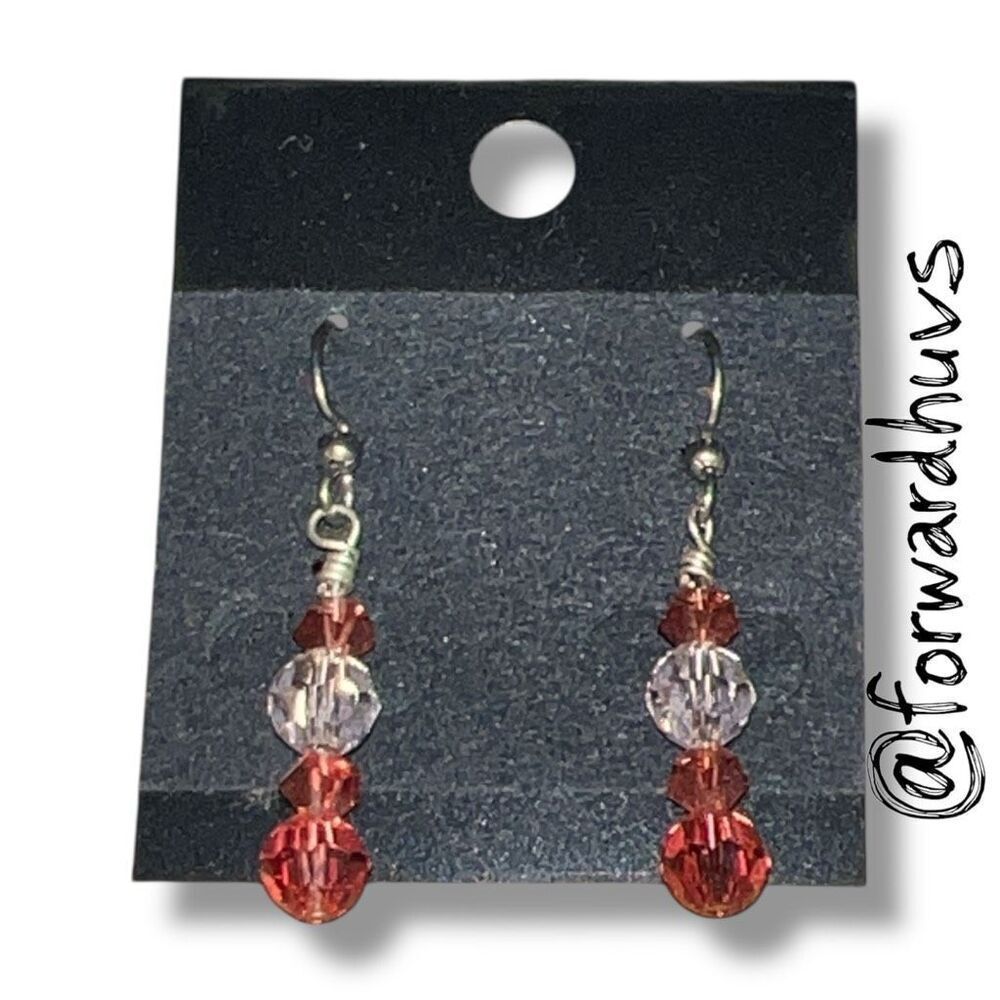 Bundle Sale 3 for $15 | Handcrafted Faceted Bead Dangle Earrings